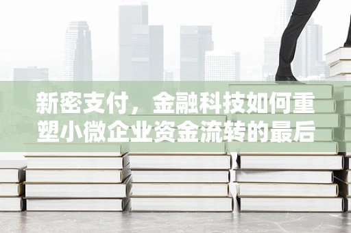 新密支付，金融科技如何重塑小微企业资金流转的最后一公里？