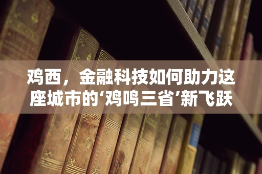 鸡西，金融科技如何助力这座城市的‘鸡鸣三省’新飞跃？
