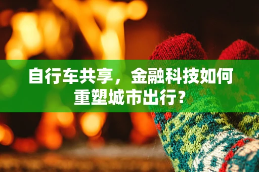 自行车共享，金融科技如何重塑城市出行？