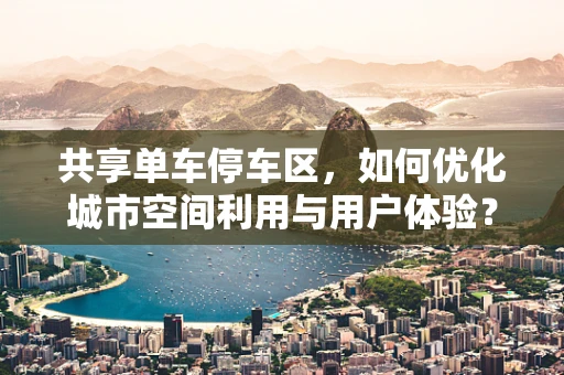 共享单车停车区，如何优化城市空间利用与用户体验？