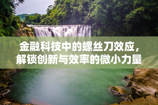金融科技中的螺丝刀效应，解锁创新与效率的微小力量