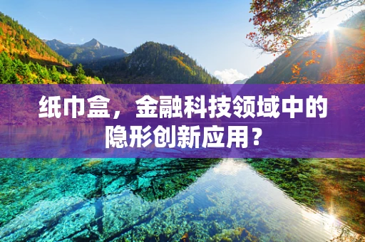 纸巾盒，金融科技领域中的隐形创新应用？
