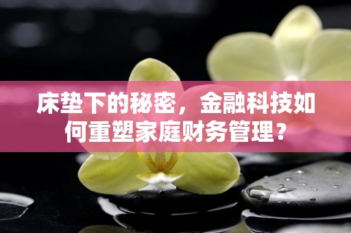 床垫下的秘密，金融科技如何重塑家庭财务管理？