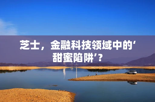 芝士，金融科技领域中的‘甜蜜陷阱’？
