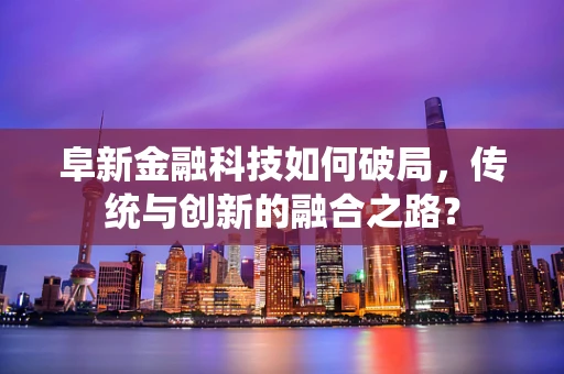 阜新金融科技如何破局，传统与创新的融合之路？