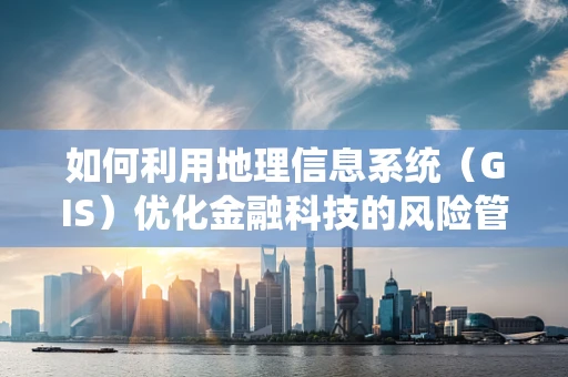 如何利用地理信息系统（GIS）优化金融科技的风险管理？