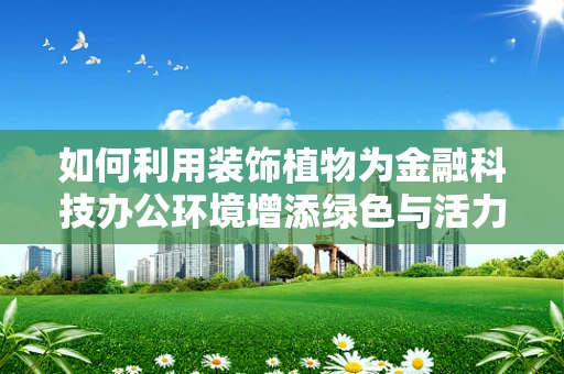 如何利用装饰植物为金融科技办公环境增添绿色与活力？