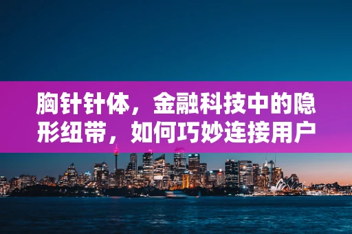 胸针针体，金融科技中的隐形纽带，如何巧妙连接用户与数字世界？