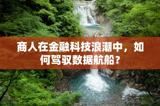 商人在金融科技浪潮中，如何驾驭数据航船？