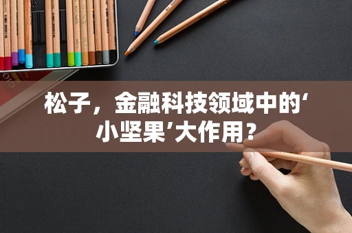 松子，金融科技领域中的‘小坚果’大作用？