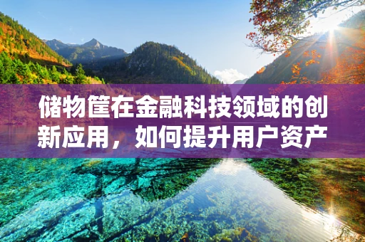 储物筐在金融科技领域的创新应用，如何提升用户资产管理效率？
