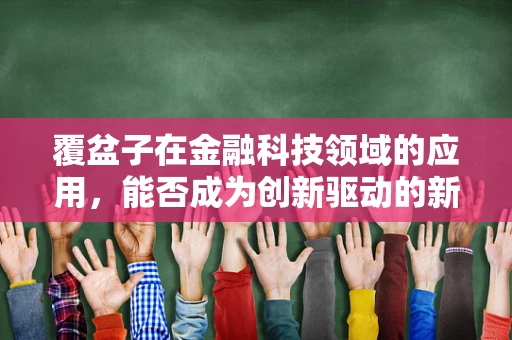 覆盆子在金融科技领域的应用，能否成为创新驱动的新星？
