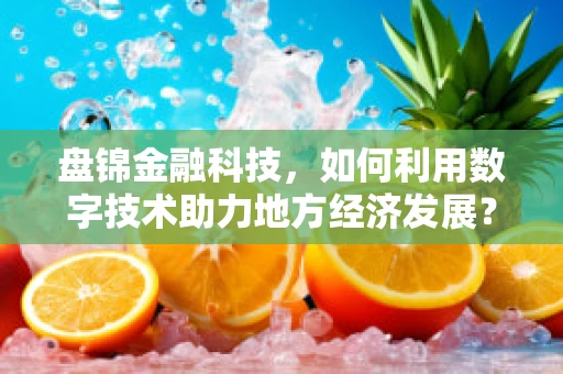 盘锦金融科技，如何利用数字技术助力地方经济发展？
