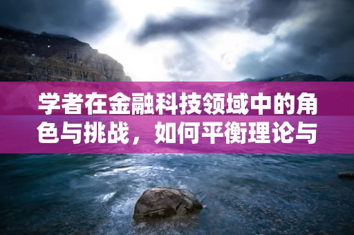 学者在金融科技领域中的角色与挑战，如何平衡理论与实践？