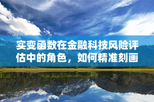 实变函数在金融科技风险评估中的角色，如何精准刻画不确定性？