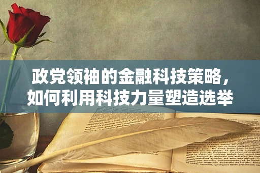 政党领袖的金融科技策略，如何利用科技力量塑造选举优势？