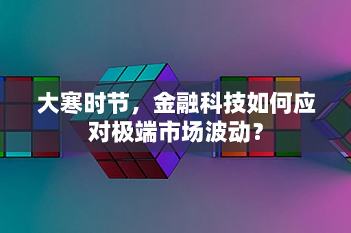 大寒时节，金融科技如何应对极端市场波动？