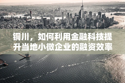 铜川，如何利用金融科技提升当地小微企业的融资效率？