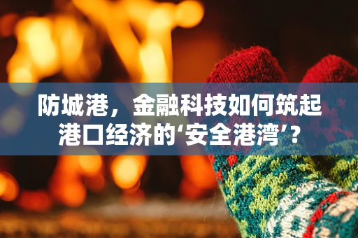 防城港，金融科技如何筑起港口经济的‘安全港湾’？