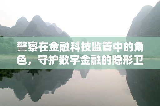警察在金融科技监管中的角色，守护数字金融的隐形卫士？