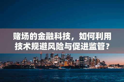赌场的金融科技，如何利用技术规避风险与促进监管？