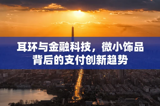 耳环与金融科技，微小饰品背后的支付创新趋势