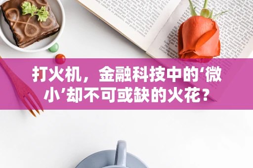 打火机，金融科技中的‘微小’却不可或缺的火花？