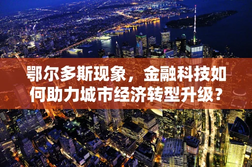 鄂尔多斯现象，金融科技如何助力城市经济转型升级？