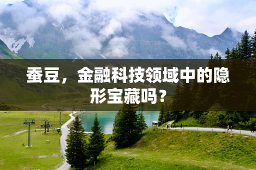 蚕豆，金融科技领域中的隐形宝藏吗？