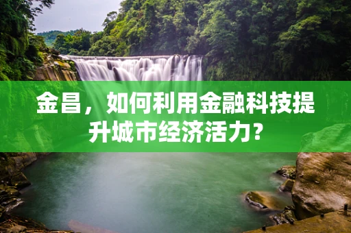 金昌，如何利用金融科技提升城市经济活力？