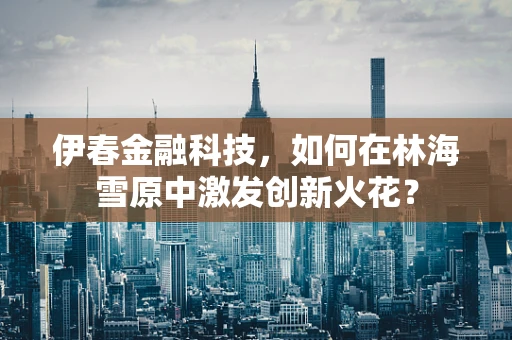 伊春金融科技，如何在林海雪原中激发创新火花？