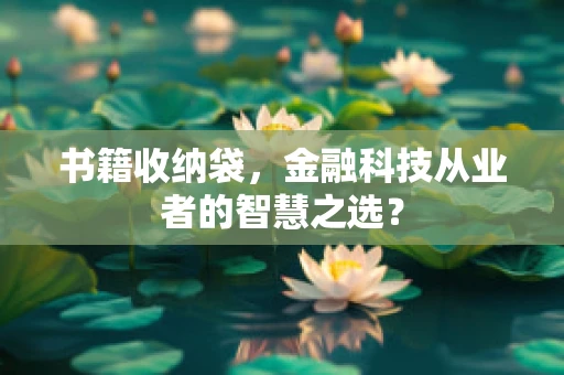 书籍收纳袋，金融科技从业者的智慧之选？
