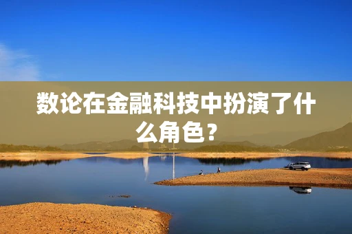数论在金融科技中扮演了什么角色？