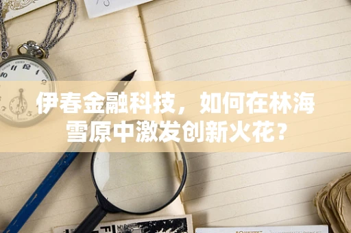伊春金融科技，如何在林海雪原中激发创新火花？