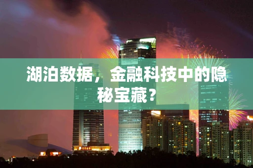 湖泊数据，金融科技中的隐秘宝藏？