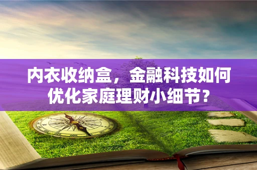 内衣收纳盒，金融科技如何优化家庭理财小细节？