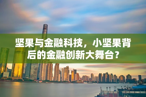 坚果与金融科技，小坚果背后的金融创新大舞台？