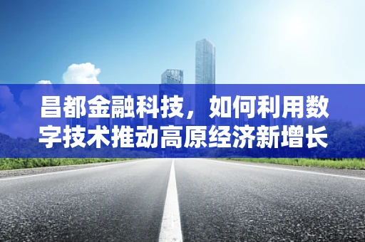 昌都金融科技，如何利用数字技术推动高原经济新增长？