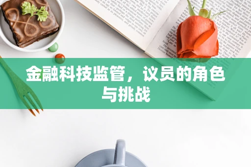 金融科技监管，议员的角色与挑战
