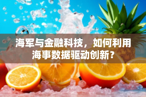 海军与金融科技，如何利用海事数据驱动创新？