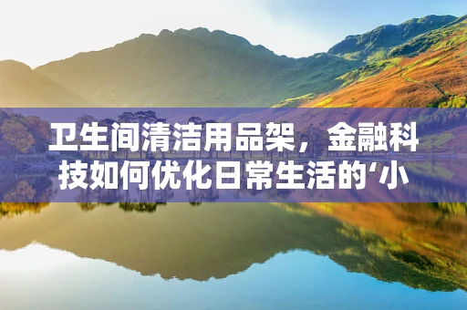 卫生间清洁用品架，金融科技如何优化日常生活的‘小确幸’？
