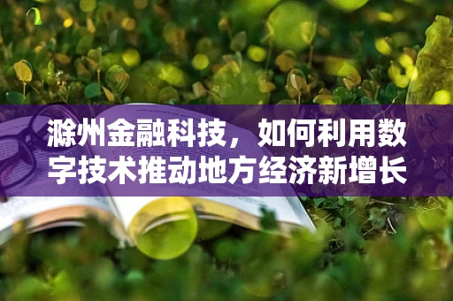 滁州金融科技，如何利用数字技术推动地方经济新增长？
