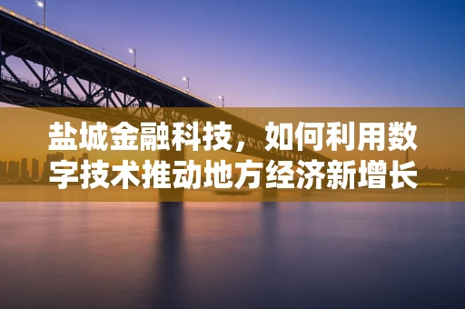 盐城金融科技，如何利用数字技术推动地方经济新增长？