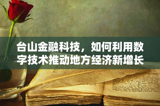 台山金融科技，如何利用数字技术推动地方经济新增长？