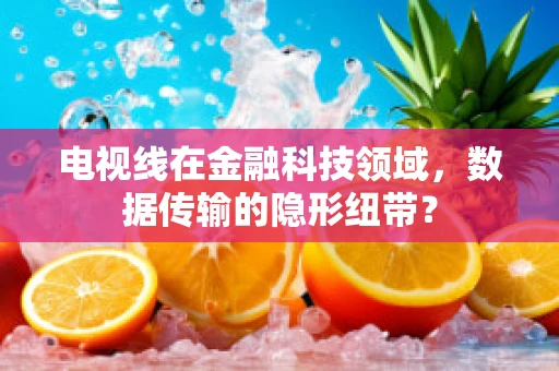 电视线在金融科技领域，数据传输的隐形纽带？