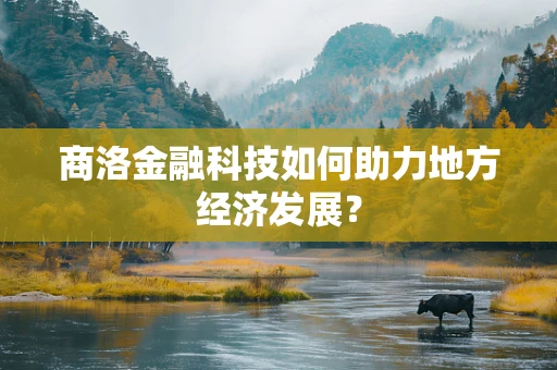 商洛金融科技如何助力地方经济发展？
