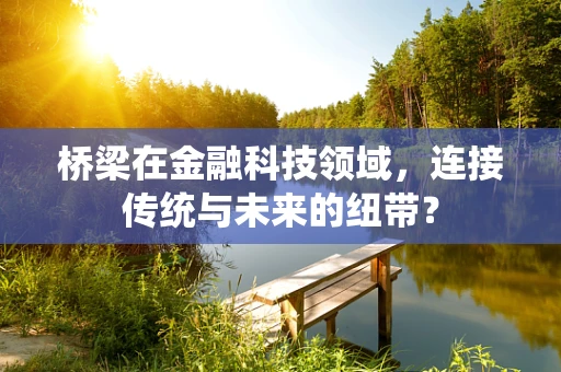 桥梁在金融科技领域，连接传统与未来的纽带？