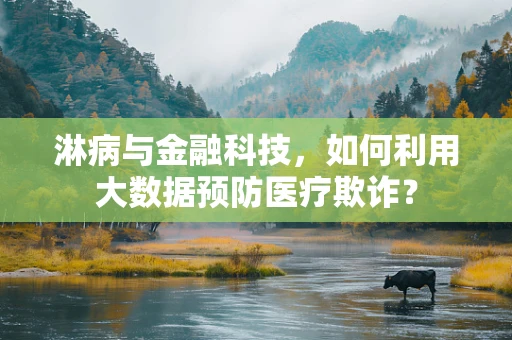 淋病与金融科技，如何利用大数据预防医疗欺诈？
