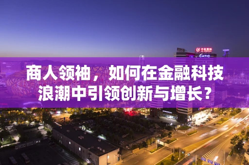 商人领袖，如何在金融科技浪潮中引领创新与增长？