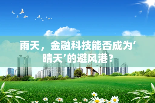 雨天，金融科技能否成为‘晴天’的避风港？